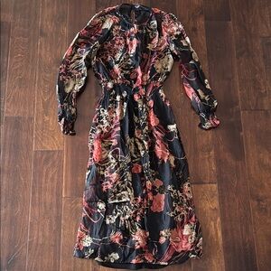 Floral Long Sleeve Dress